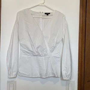 J Crew balloon sleeve top